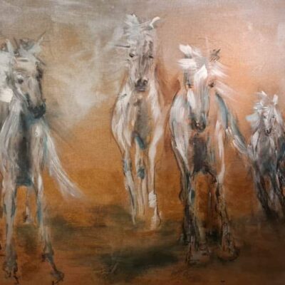 AusstellungMotherandSonBildPferdeM.Nothaft